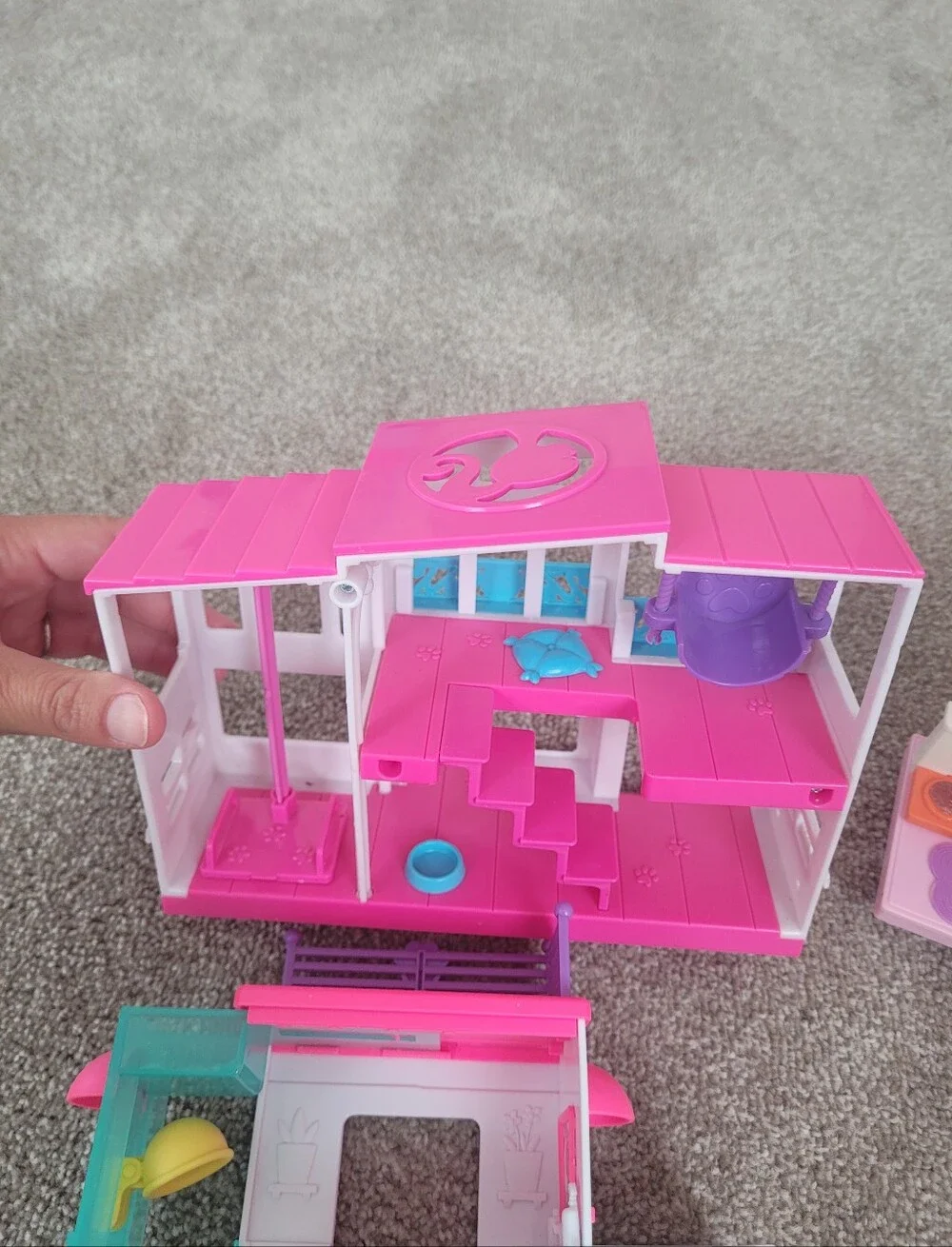 Barbie doll dog